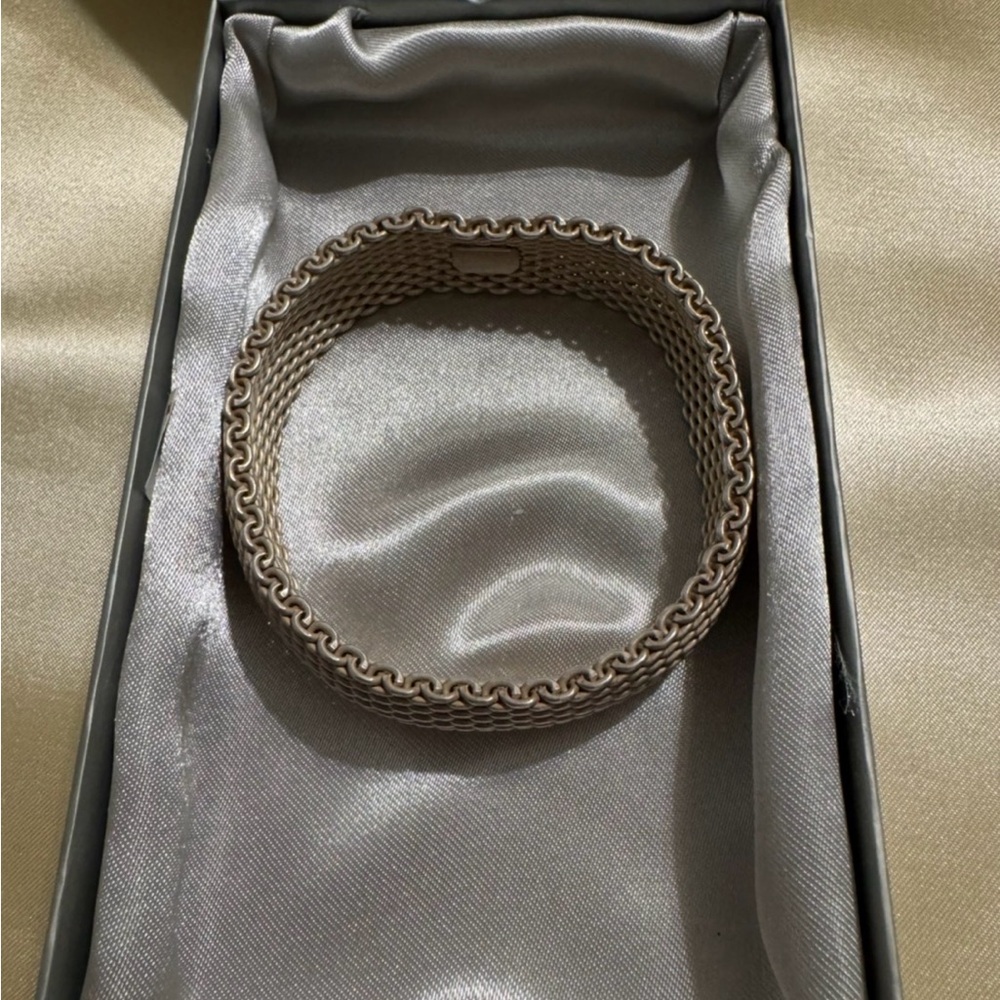Tiffany & Co. Silver Mesh Bracelet